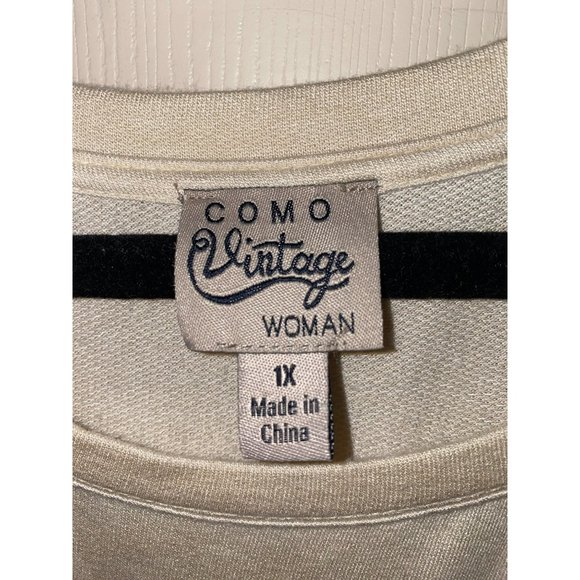 COMO Vintage Women’s Ombré Lightweight Soft Sweater Size 1X - Picture 5 of 7